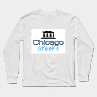 Chicago Greeks - GR version Long Sleeve T-Shirt